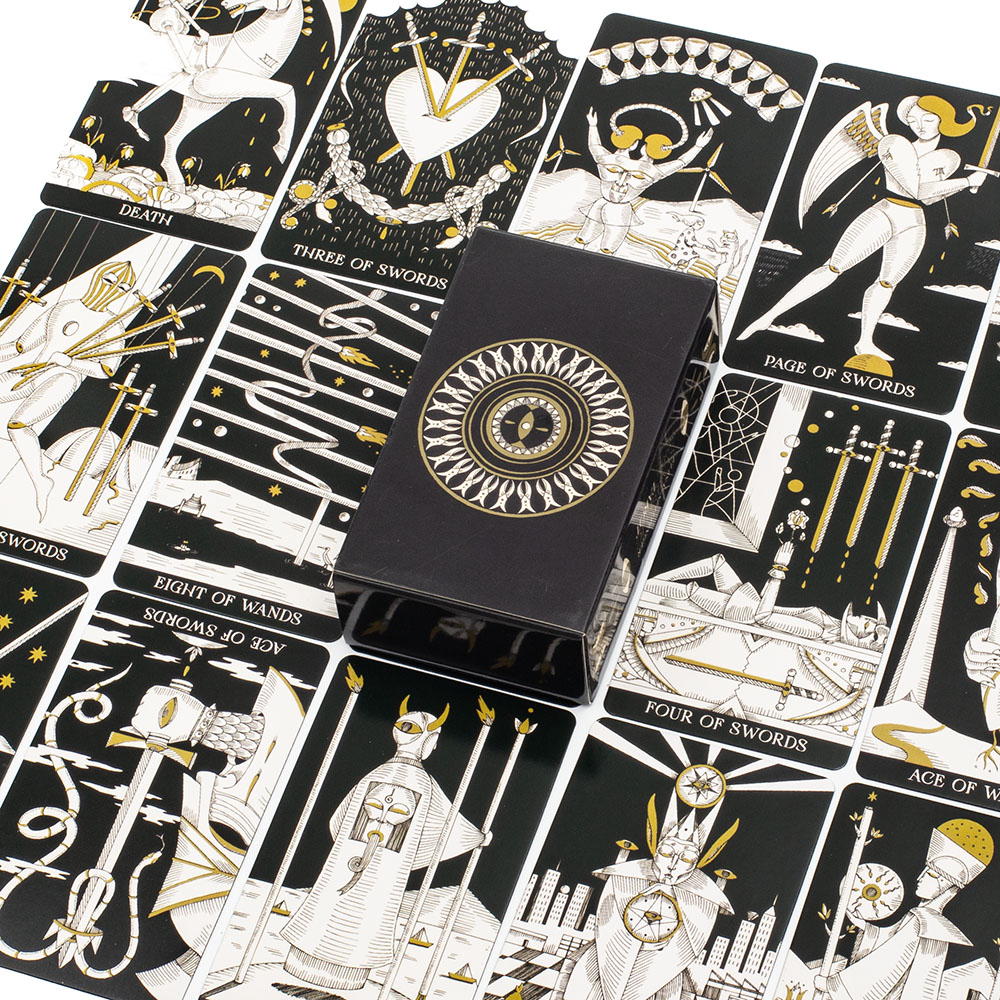 Tarot Cards Deck With Guidebook - 78 Cartas de Tarô Simbólicas da
