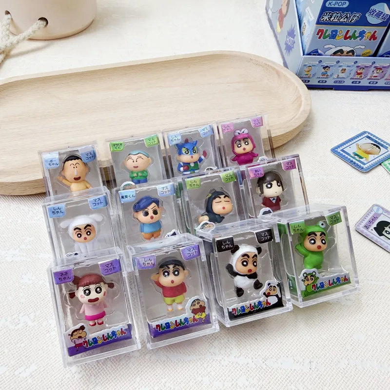 Novas Figuras de Anime Crayon  - Anime Action Figure Blind Box avaliação e preço