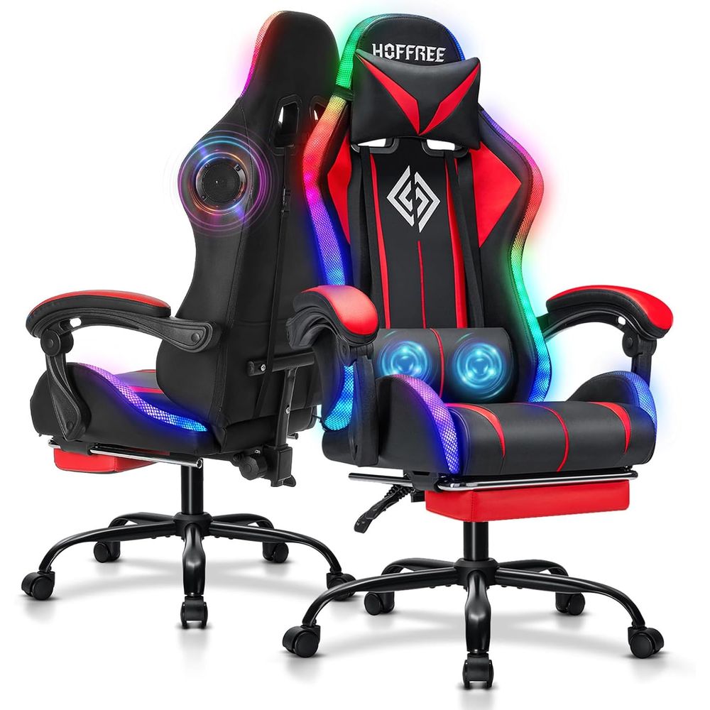 Cadeira Gamer RGB com Alto-fal - Video Games avaliação e preço