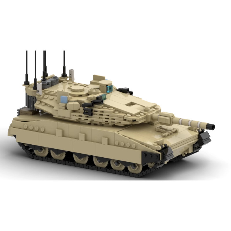 Blocos de Montar Tanque Merkav - Lego Compatible Military Tank avaliação e preço