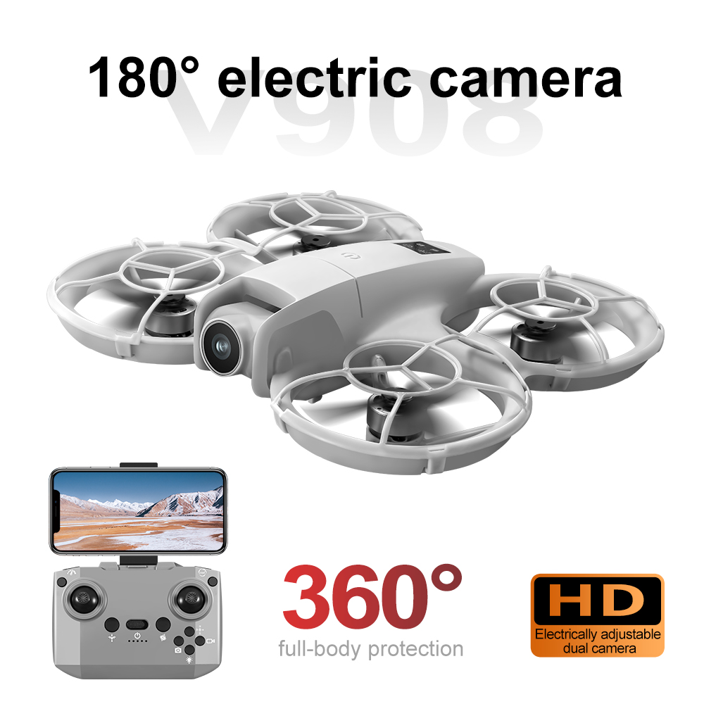 Drone RC Original V908 Quadcop - Fpv Brushless Rc Drone 4K avaliação e preço