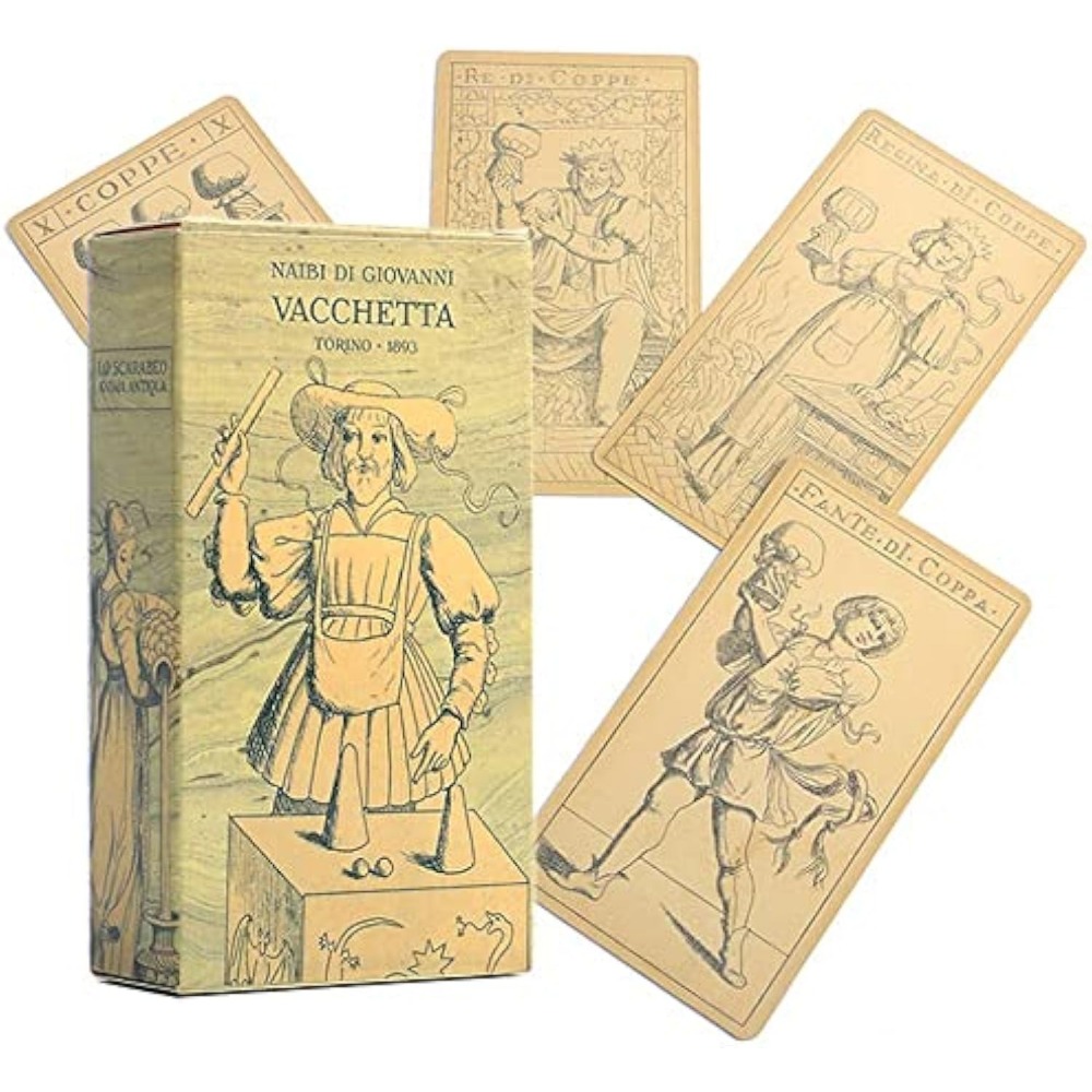 Tarot I Naibi Di Giovanni Vacc - Tarot Cards Deck With Guidebook avaliação e preço